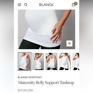 Blanqi Everyday Maternity Belly Support Tank Top